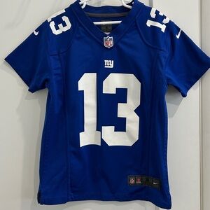 NIKE NFL New York Giants “BECKHAM JR” Football Jersey #13 | Youth Size Small